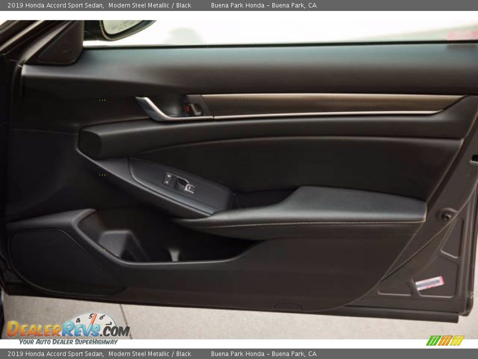 2019 Honda Accord Sport Sedan Modern Steel Metallic / Black Photo #31