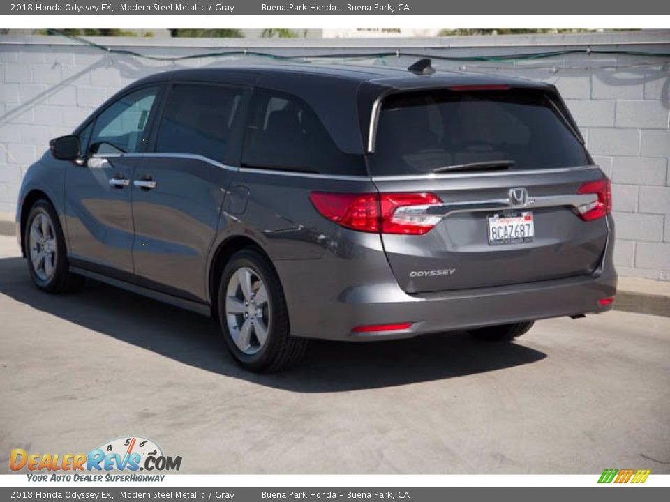 2018 Honda Odyssey EX Modern Steel Metallic / Gray Photo #2