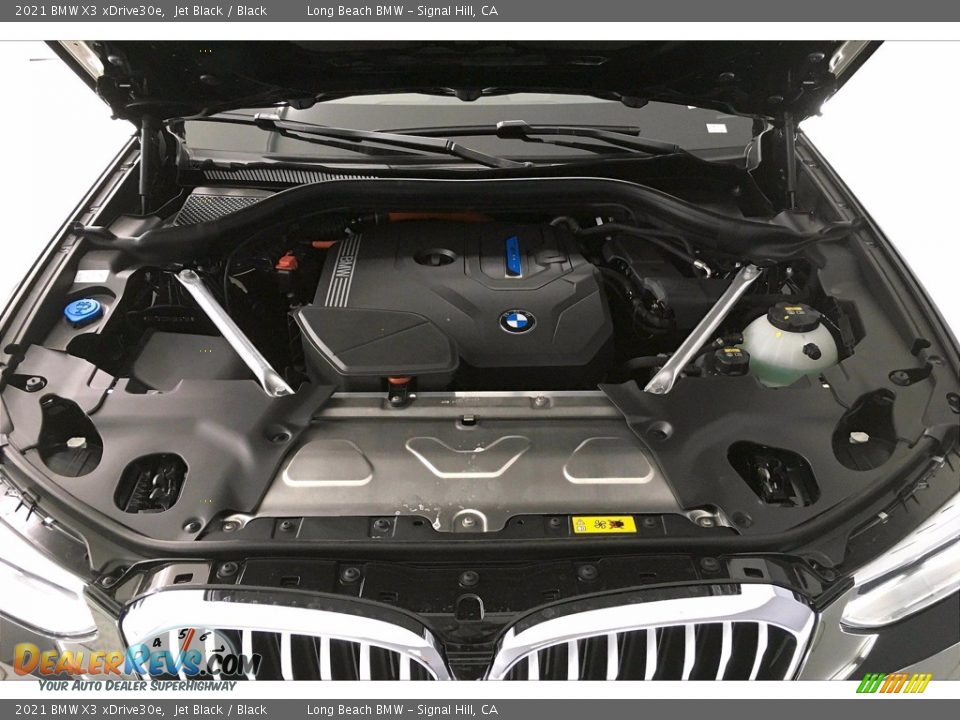 2021 BMW X3 xDrive30e Jet Black / Black Photo #10