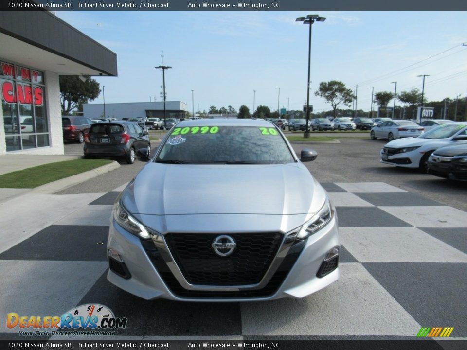 2020 Nissan Altima SR Brilliant Silver Metallic / Charcoal Photo #2