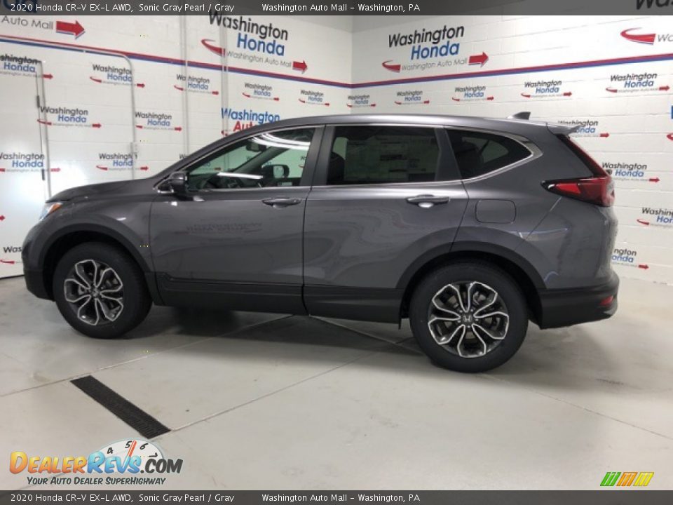 2020 Honda CR-V EX-L AWD Sonic Gray Pearl / Gray Photo #2