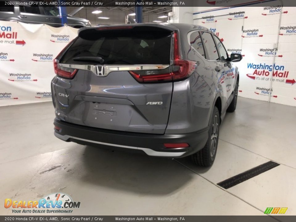 2020 Honda CR-V EX-L AWD Sonic Gray Pearl / Gray Photo #3