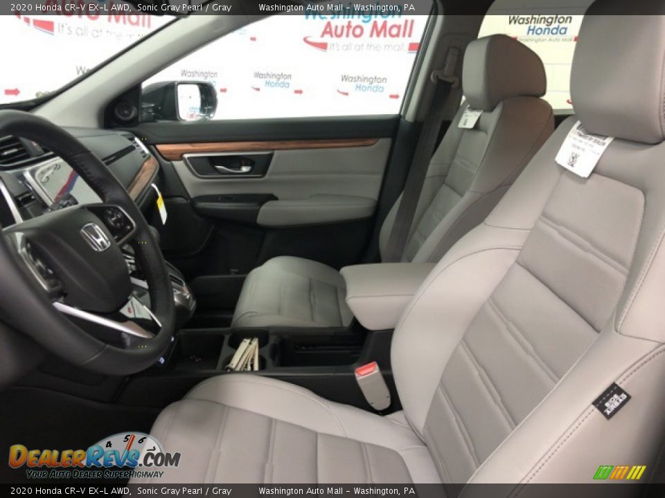 2020 Honda CR-V EX-L AWD Sonic Gray Pearl / Gray Photo #5