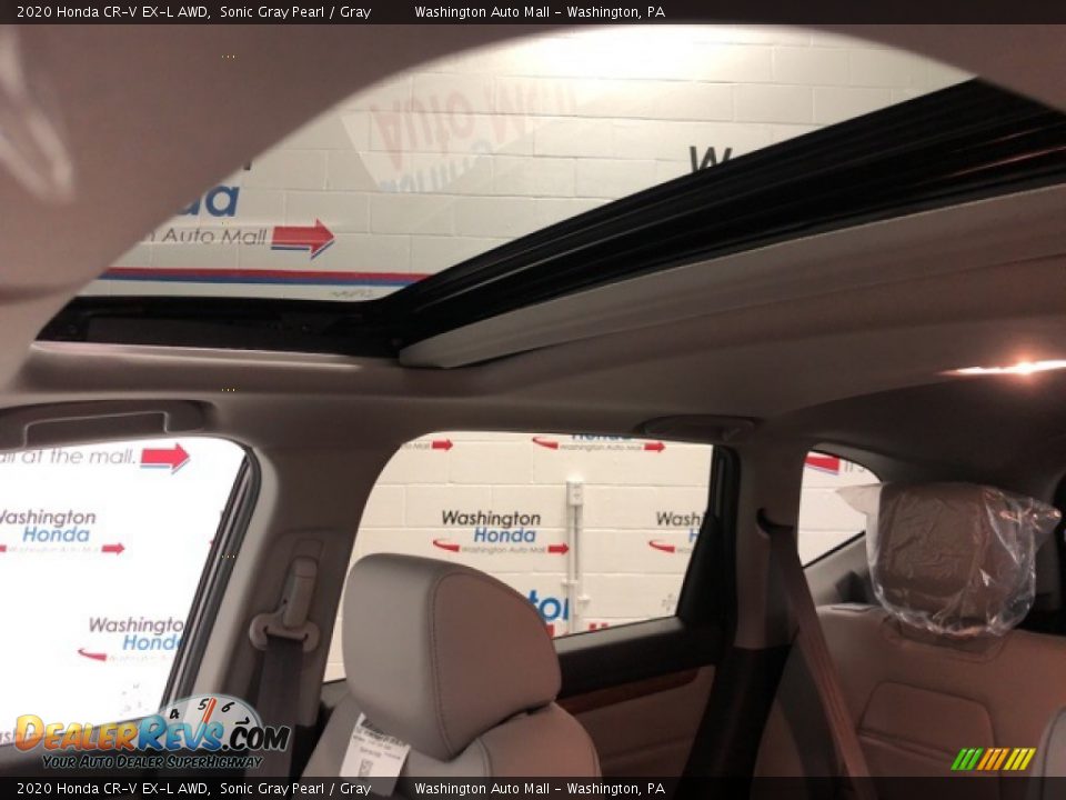 2020 Honda CR-V EX-L AWD Sonic Gray Pearl / Gray Photo #7
