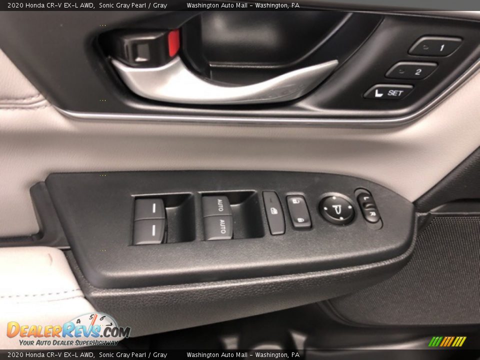 2020 Honda CR-V EX-L AWD Sonic Gray Pearl / Gray Photo #8