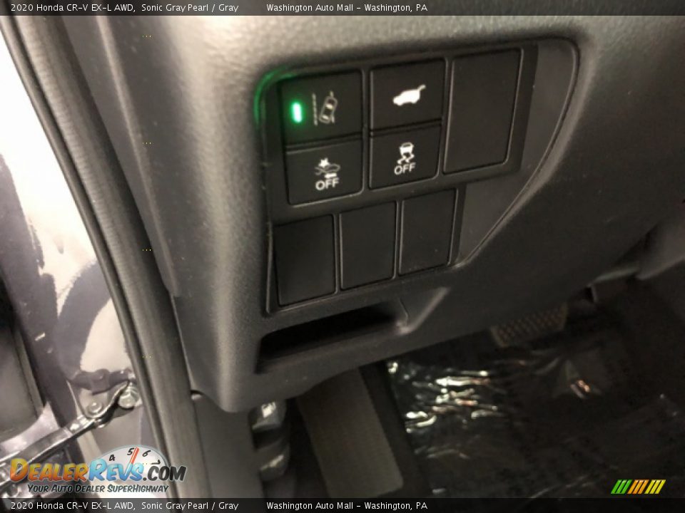 2020 Honda CR-V EX-L AWD Sonic Gray Pearl / Gray Photo #10