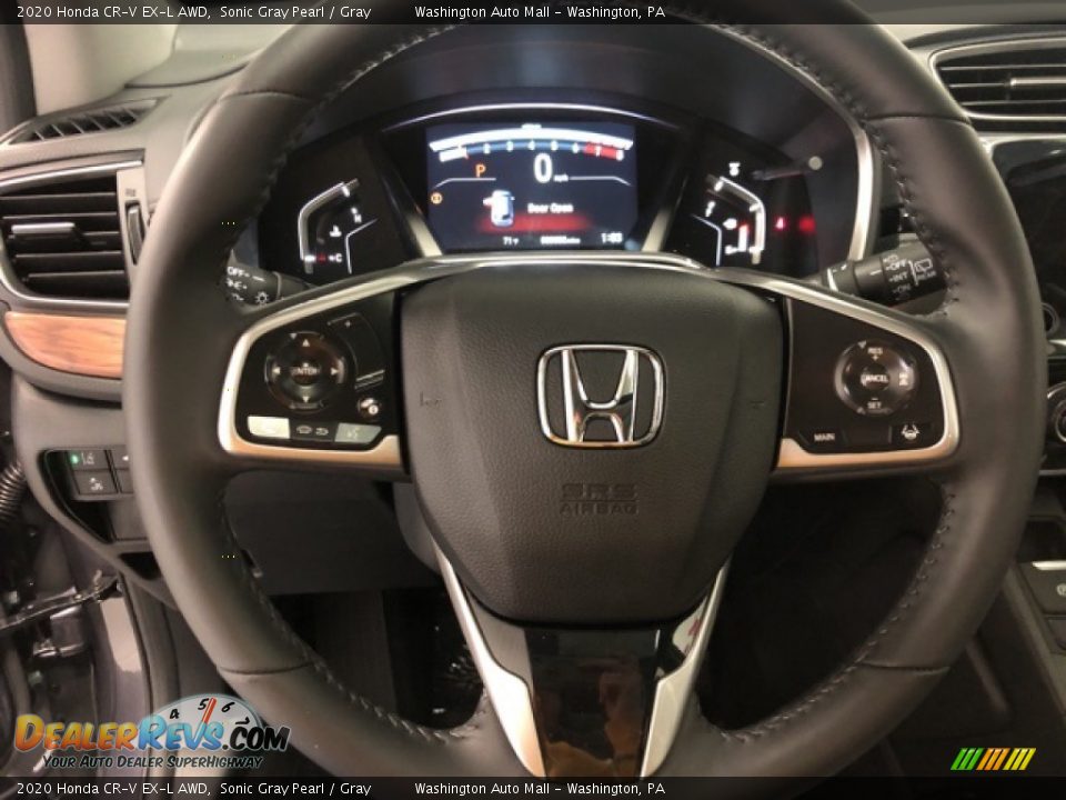 2020 Honda CR-V EX-L AWD Sonic Gray Pearl / Gray Photo #12