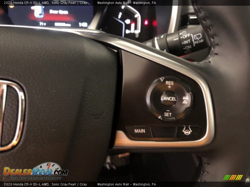 2020 Honda CR-V EX-L AWD Sonic Gray Pearl / Gray Photo #14