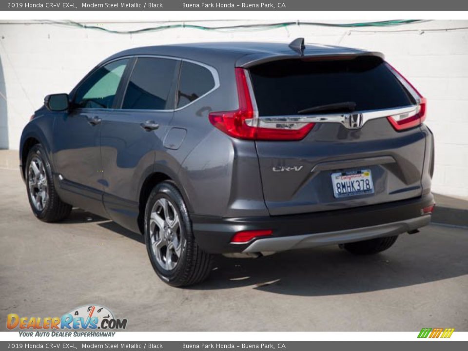 2019 Honda CR-V EX-L Modern Steel Metallic / Black Photo #2