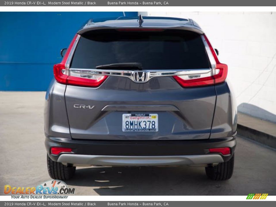 2019 Honda CR-V EX-L Modern Steel Metallic / Black Photo #9