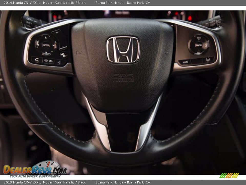 2019 Honda CR-V EX-L Modern Steel Metallic / Black Photo #11