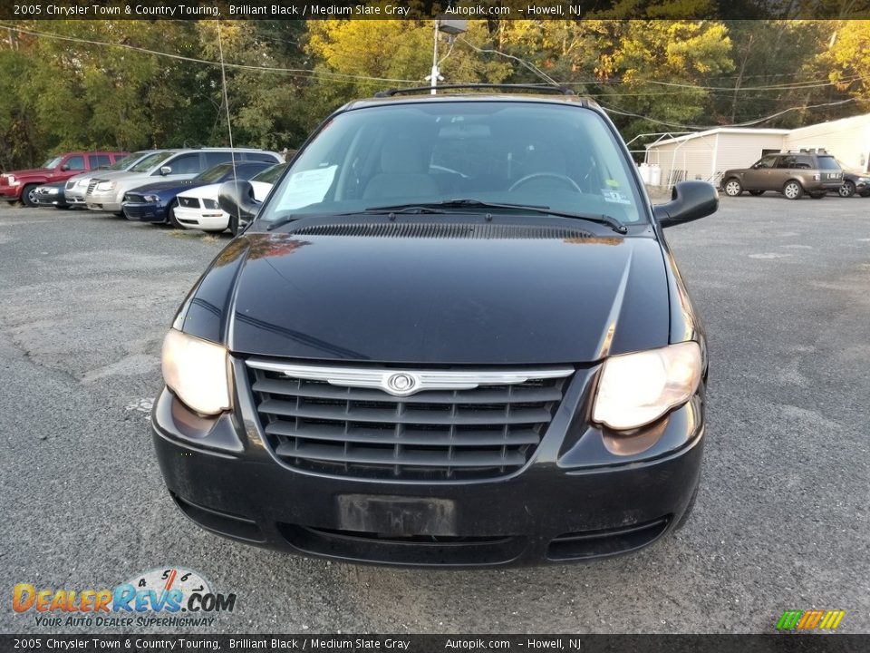 2005 Chrysler Town & Country Touring Brilliant Black / Medium Slate Gray Photo #7