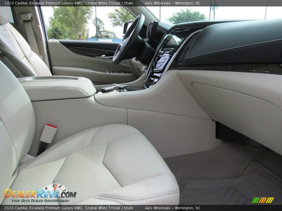 2020 Cadillac Escalade Premium Luxury 4WD Crystal White Tricoat / Shale Photo #11