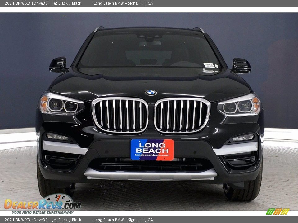 2021 BMW X3 sDrive30i Jet Black / Black Photo #2