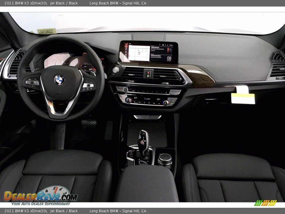 2021 BMW X3 sDrive30i Jet Black / Black Photo #5