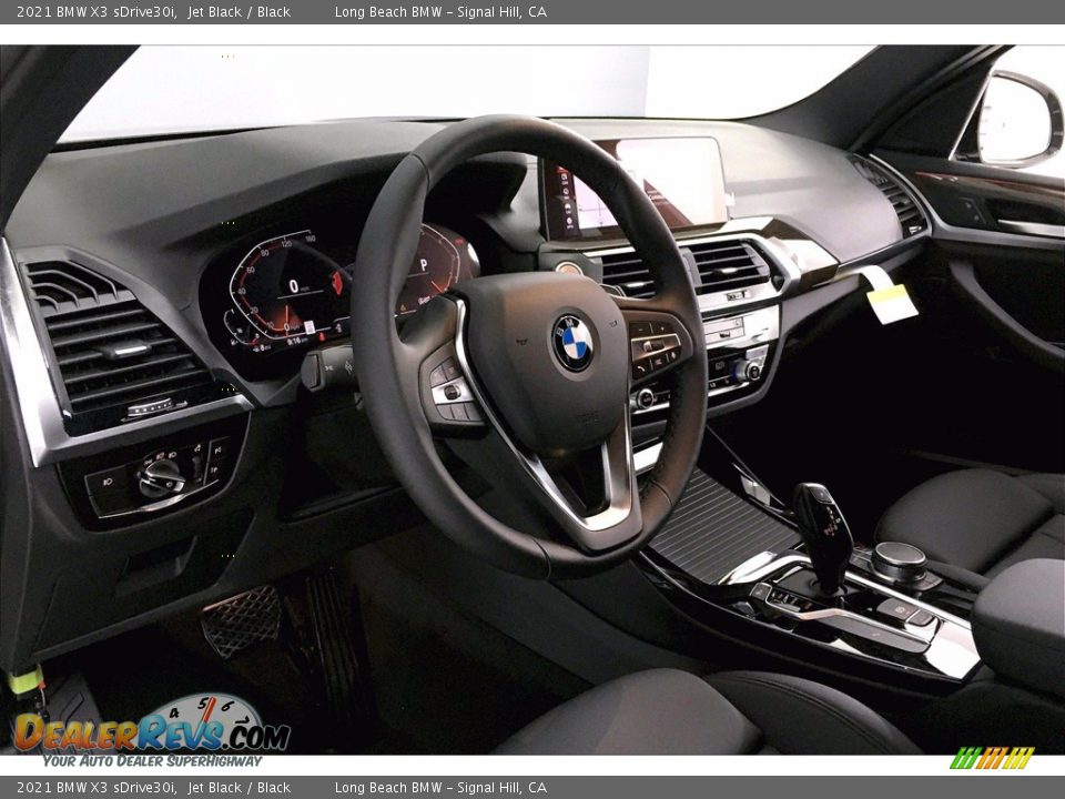 2021 BMW X3 sDrive30i Jet Black / Black Photo #7