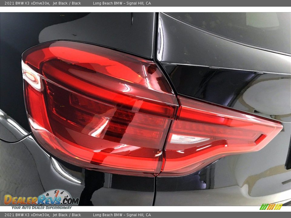 2021 BMW X3 xDrive30e Jet Black / Black Photo #15