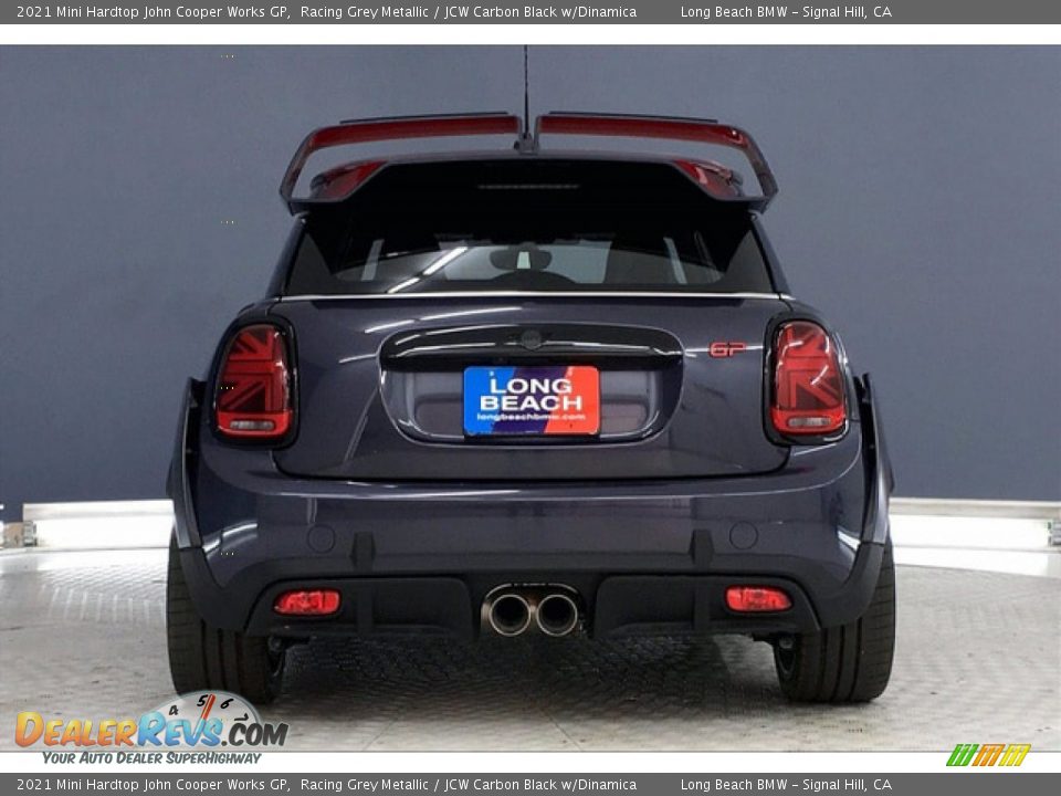 2021 Mini Hardtop John Cooper Works GP Racing Grey Metallic / JCW Carbon Black w/Dinamica Photo #4