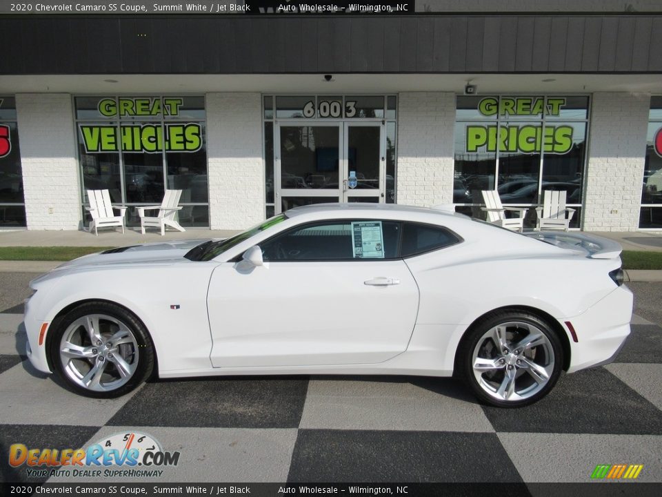 2020 Chevrolet Camaro SS Coupe Summit White / Jet Black Photo #1