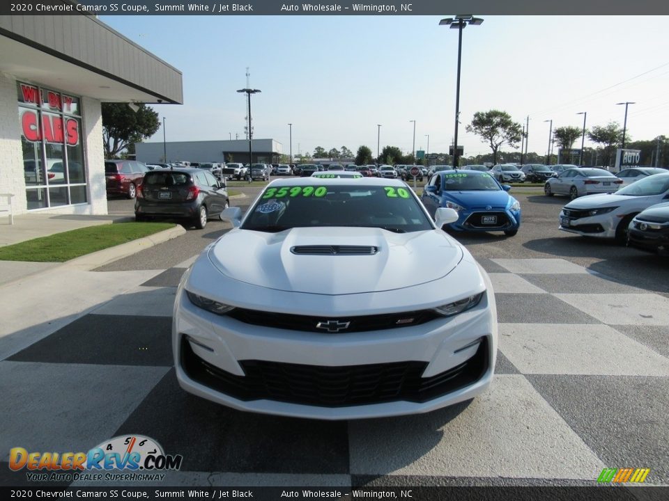 2020 Chevrolet Camaro SS Coupe Summit White / Jet Black Photo #2