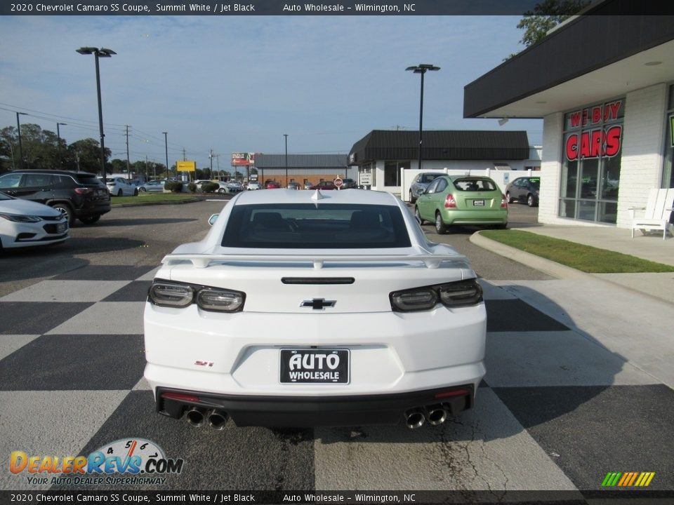 2020 Chevrolet Camaro SS Coupe Summit White / Jet Black Photo #4