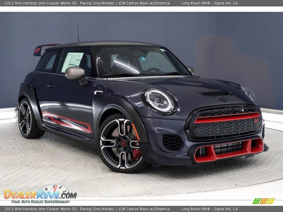 2021 Mini Hardtop John Cooper Works GP Racing Grey Metallic / JCW Carbon Black w/Dinamica Photo #19