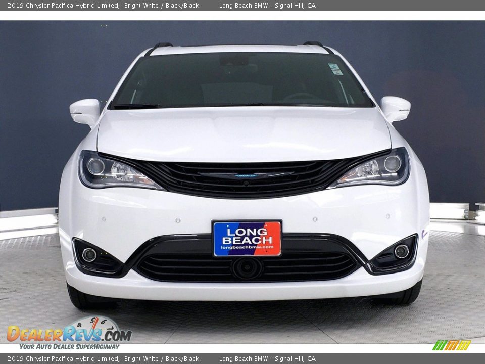 2019 Chrysler Pacifica Hybrid Limited Bright White / Black/Black Photo #2