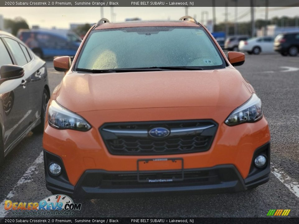 2020 Subaru Crosstrek 2.0 Premium Sunshine Orange / Black Photo #2