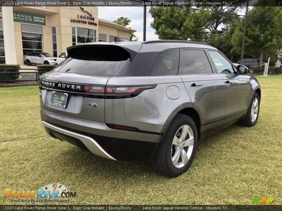 2020 Land Rover Range Rover Velar S Eiger Gray Metallic / Ebony/Ebony Photo #3