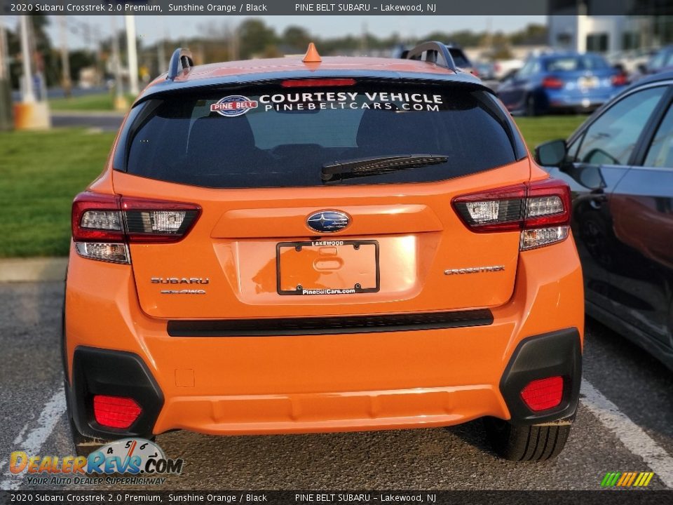 2020 Subaru Crosstrek 2.0 Premium Sunshine Orange / Black Photo #3