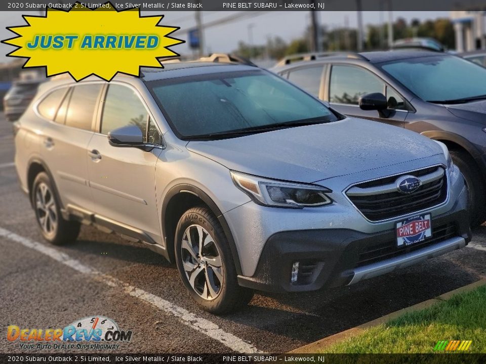 2020 Subaru Outback 2.5i Limited Ice Silver Metallic / Slate Black Photo #1