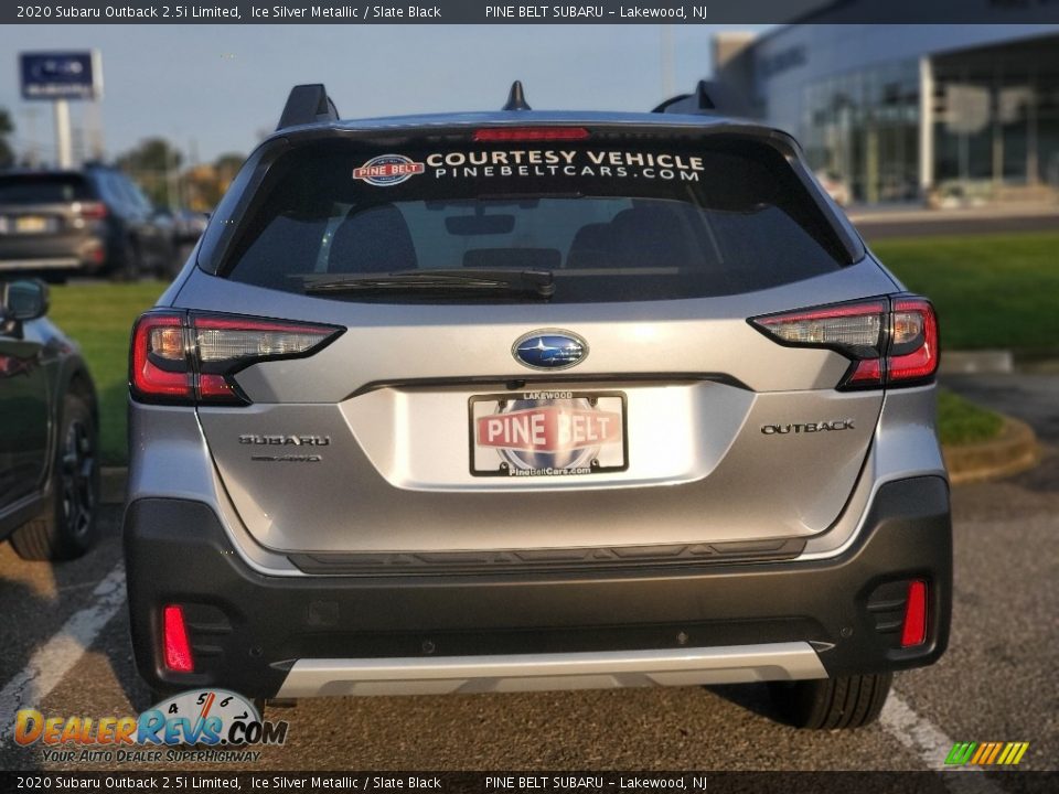 2020 Subaru Outback 2.5i Limited Ice Silver Metallic / Slate Black Photo #3