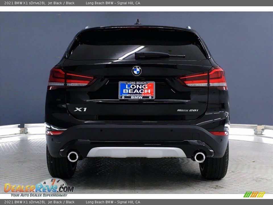 2021 BMW X1 sDrive28i Jet Black / Black Photo #4