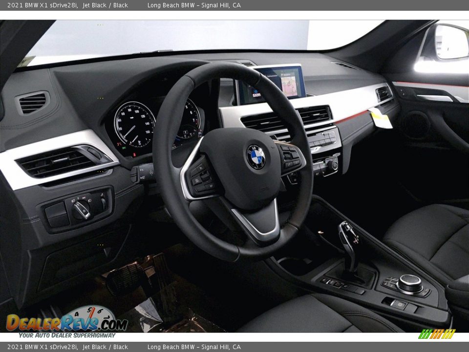 2021 BMW X1 sDrive28i Jet Black / Black Photo #7