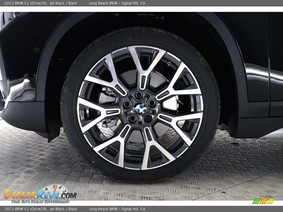 2021 BMW X1 sDrive28i Jet Black / Black Photo #12