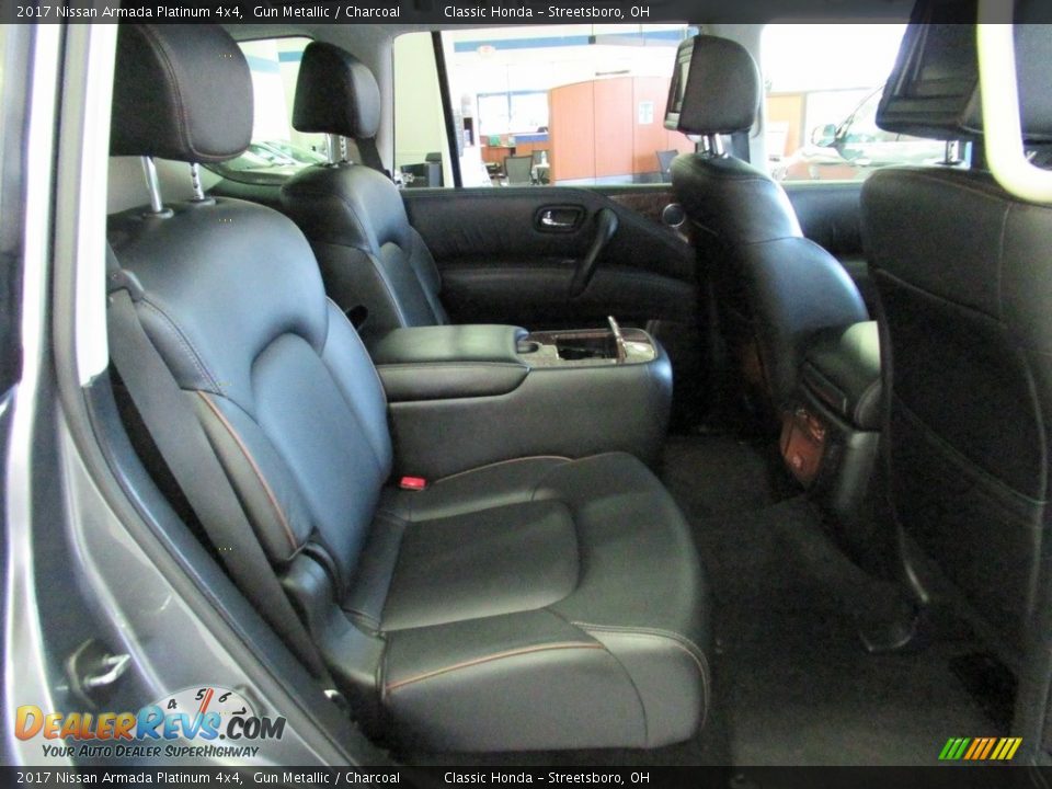 2017 Nissan Armada Platinum 4x4 Gun Metallic / Charcoal Photo #21