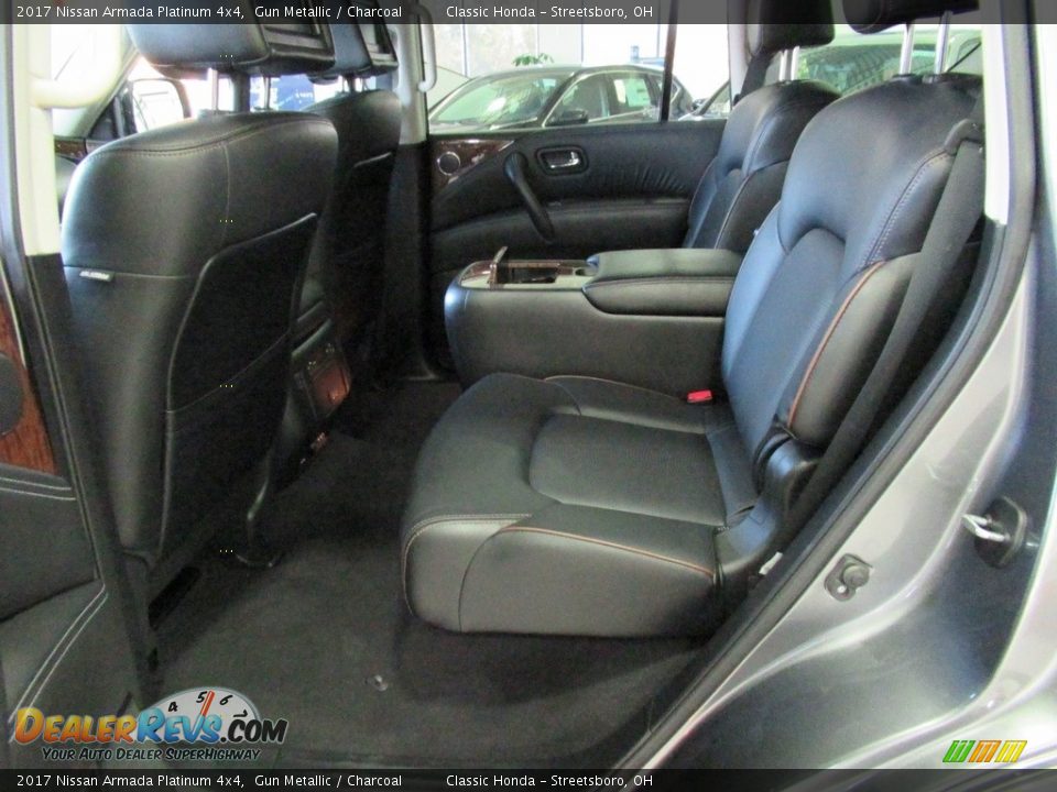2017 Nissan Armada Platinum 4x4 Gun Metallic / Charcoal Photo #24