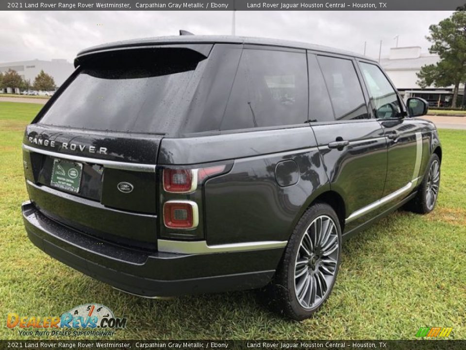 2021 Land Rover Range Rover Westminster Carpathian Gray Metallic / Ebony Photo #3