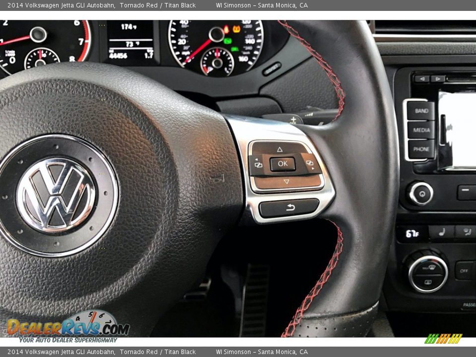 2014 Volkswagen Jetta GLI Autobahn Steering Wheel Photo #22