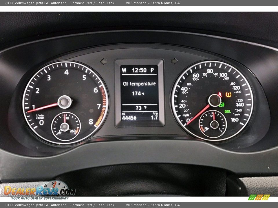 2014 Volkswagen Jetta GLI Autobahn Gauges Photo #23