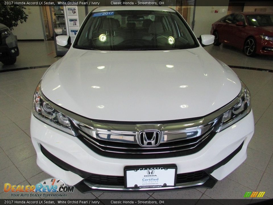 2017 Honda Accord LX Sedan White Orchid Pearl / Ivory Photo #2