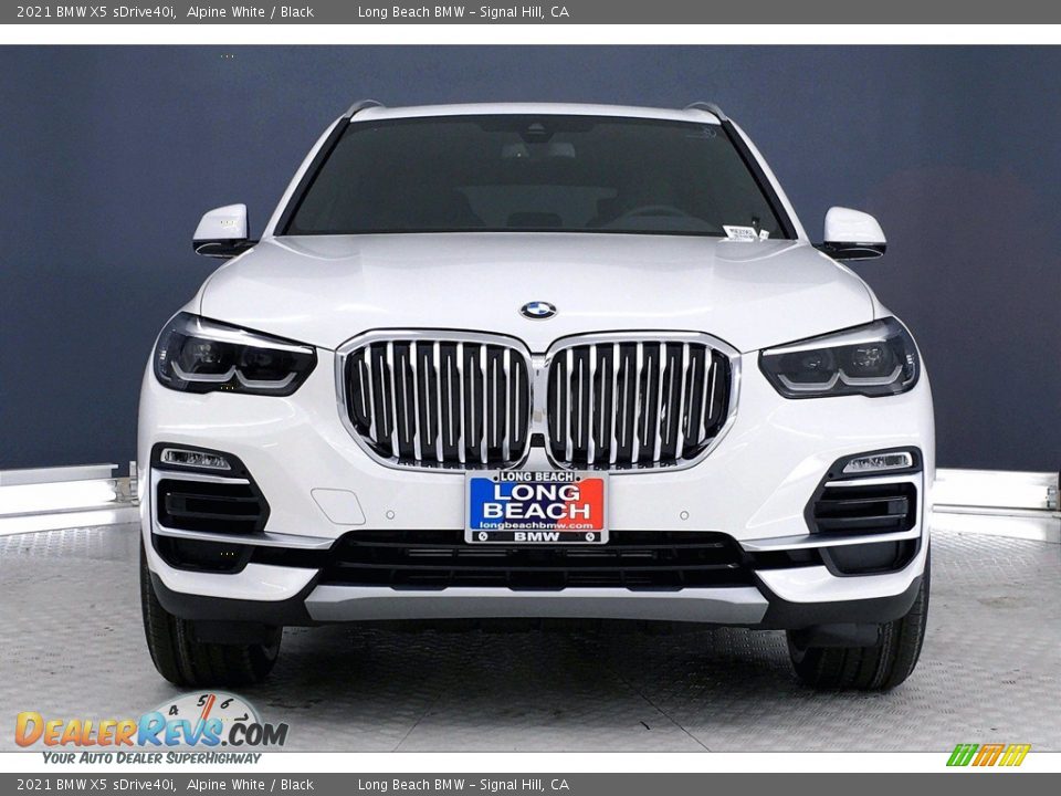 2021 BMW X5 sDrive40i Alpine White / Black Photo #2