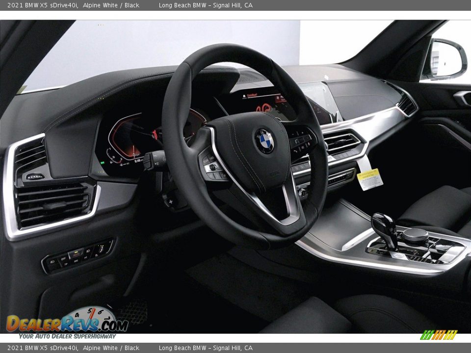 2021 BMW X5 sDrive40i Alpine White / Black Photo #7