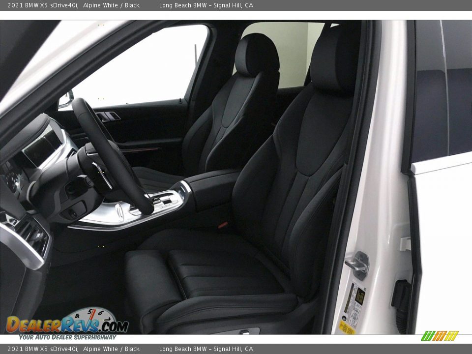 2021 BMW X5 sDrive40i Alpine White / Black Photo #9