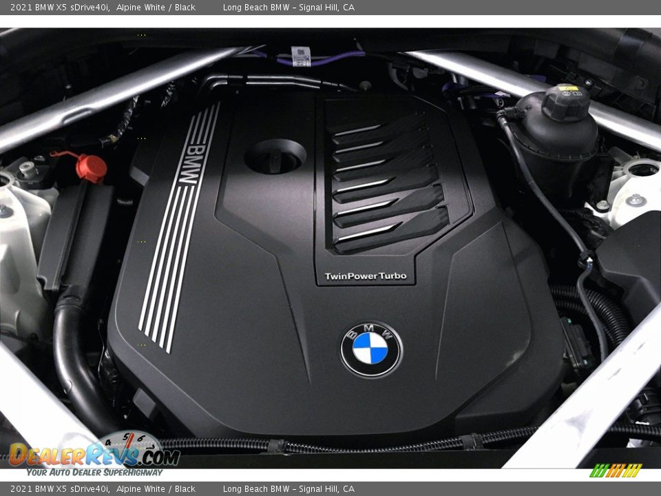 2021 BMW X5 sDrive40i Alpine White / Black Photo #11
