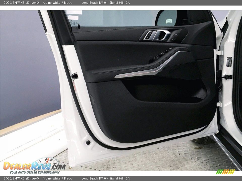 2021 BMW X5 sDrive40i Alpine White / Black Photo #13