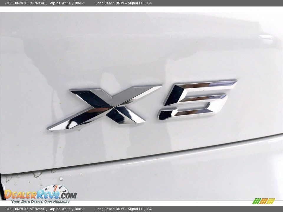 2021 BMW X5 sDrive40i Alpine White / Black Photo #16