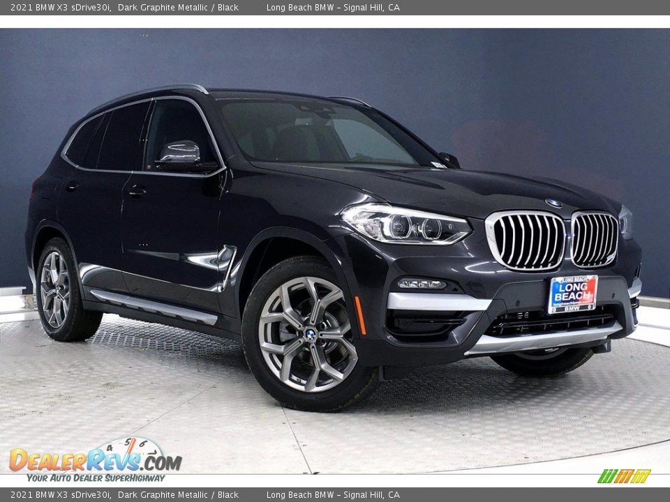 Front 3/4 View of 2021 BMW X3 sDrive30i Photo #19