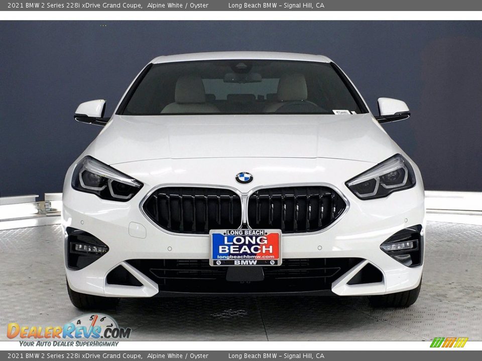 2021 BMW 2 Series 228i xDrive Grand Coupe Alpine White / Oyster Photo #2