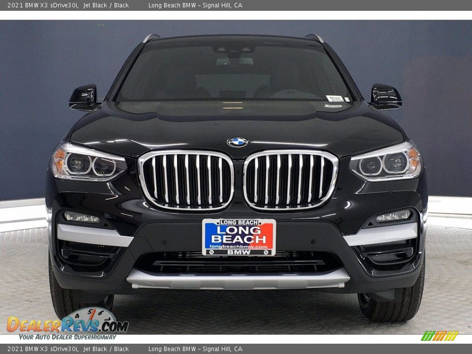 2021 BMW X3 sDrive30i Jet Black / Black Photo #2